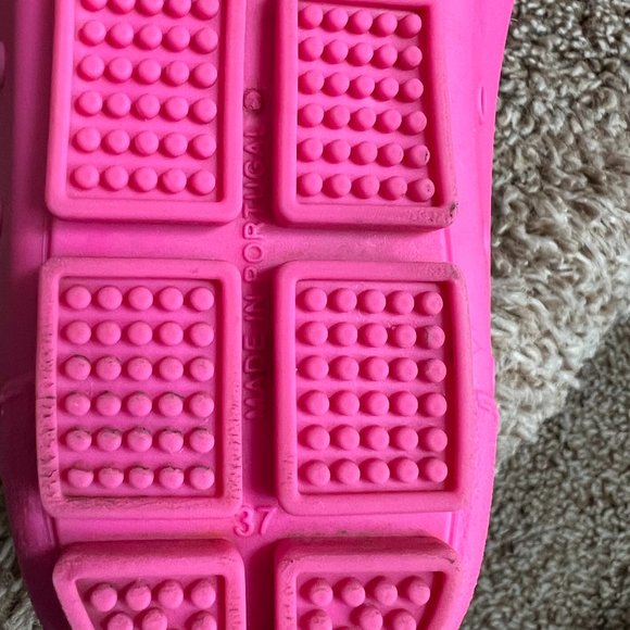 Mocks Women's Pink Mocklite Driver Rubber Loafers - Picture 11 of 11